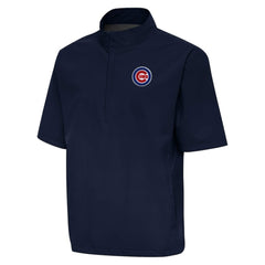 Chicago Cubs Antigua Brisk Quarter-Zip Wind Shirt Sale