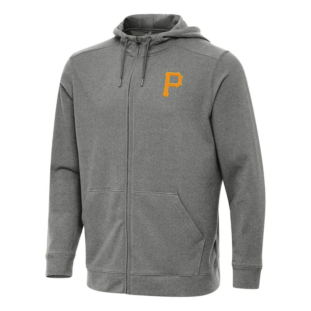 Pittsburgh Pirates Antigua Effortless Full-Zip Hooded Jacket discount