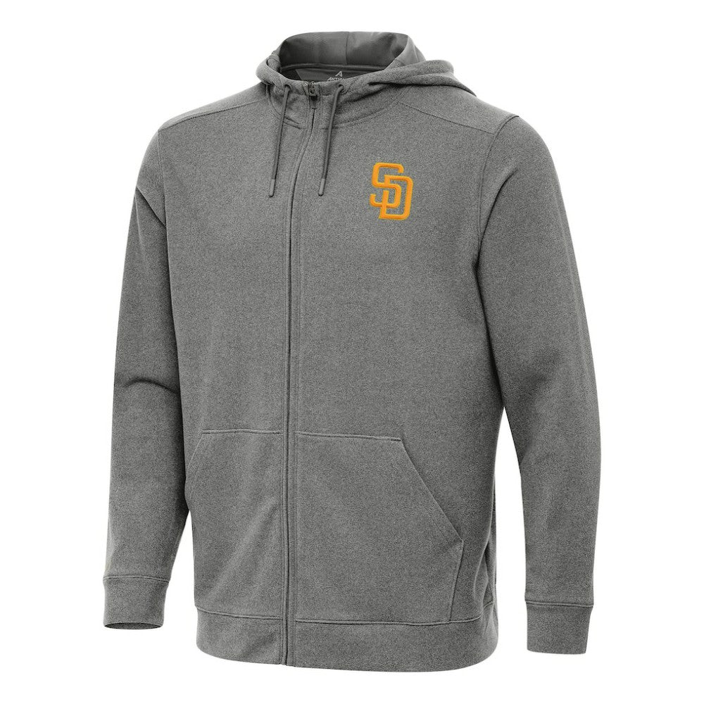 San Diego Padres Antigua Effortless Full-Zip Hooded Jacket Sale