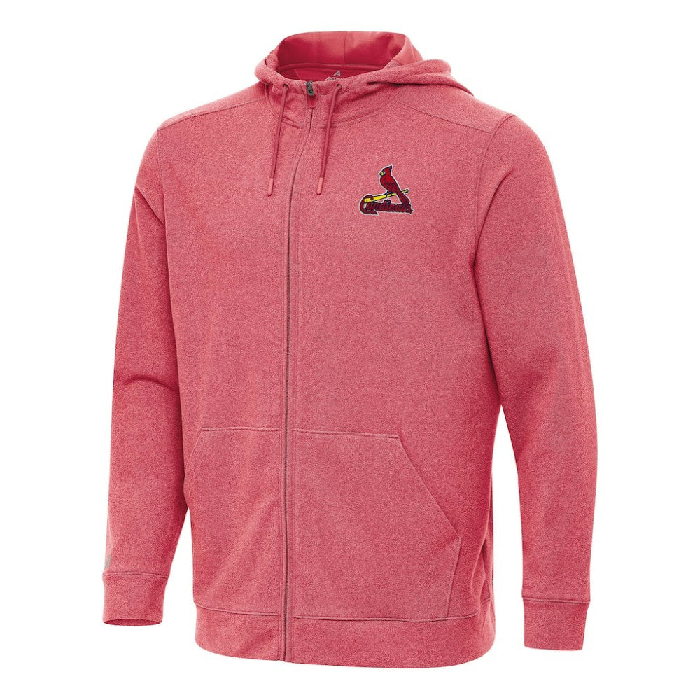 St. Louis Cardinals Antigua Effortless Full-Zip Hooded Jacket Clearance