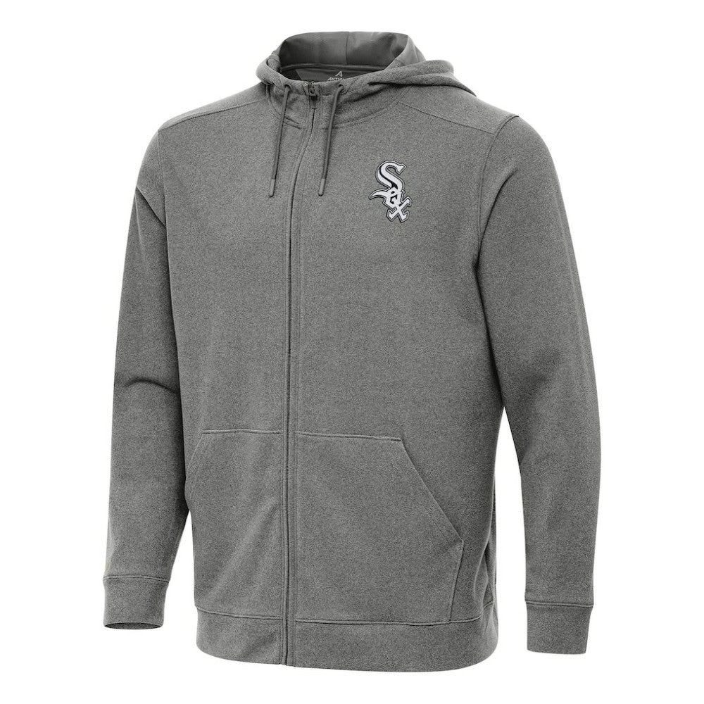 Chicago White Sox Antigua Effortless Full-Zip Hooded Jacket Lifestyle