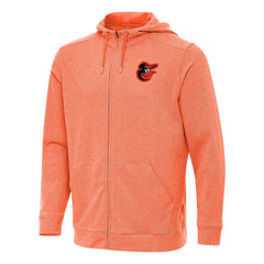 Baltimore Orioles Antigua Effortless Full-Zip Hooded Jacket Lifestyle