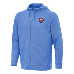 Chicago Cubs Antigua Effortless Full-Zip Hooded Jacket Sale