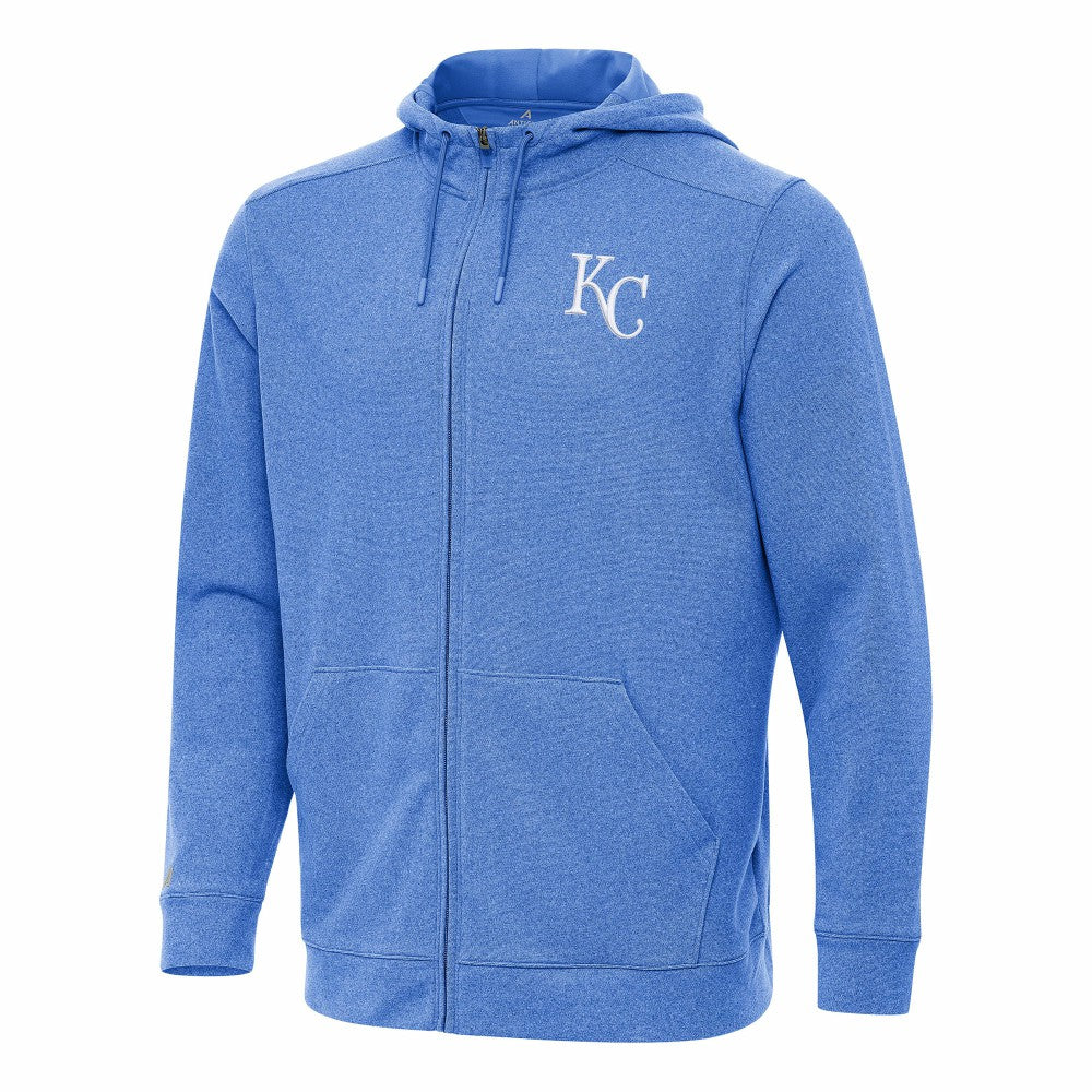 Kansas City Royals Antigua Effortless Full-Zip Hooded Jacket discount
