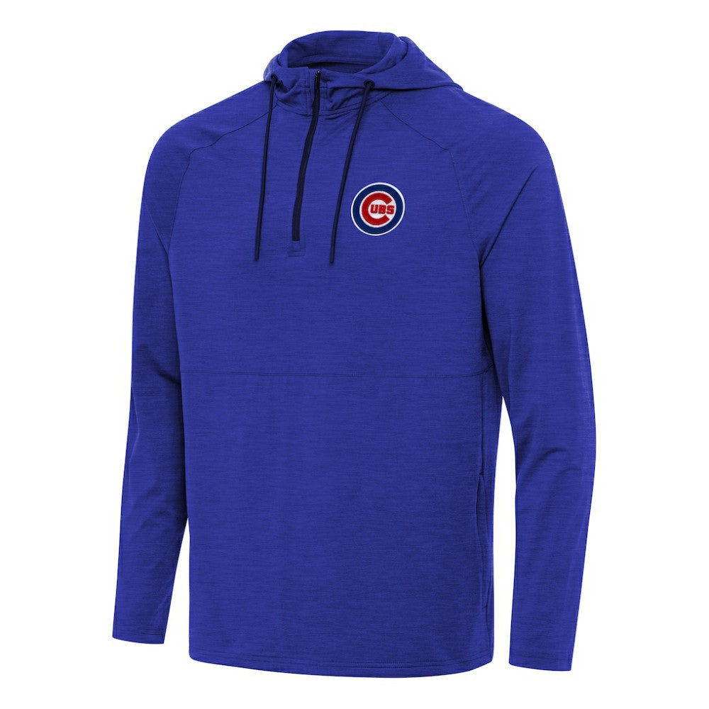 Chicago Cubs Antigua Spikes Quarter-Zip Pullover Hoodie discount