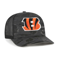 Cincinnati Bengals '47 Fiji Trucker Adjustable Hat Black - 47 brand