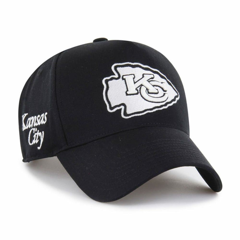 Kansas City Chiefs '47 Foundation Offside Adjustable Hat Black - 47 brand