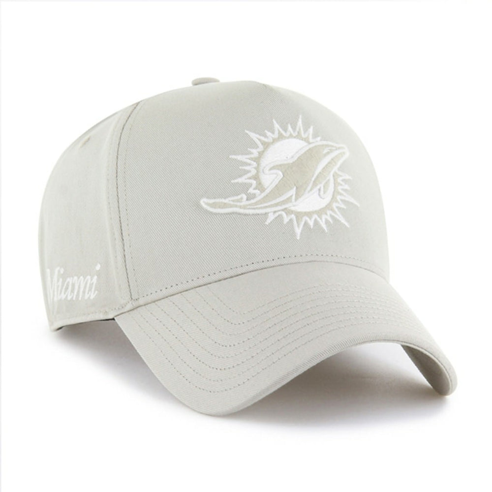 Miami Dolphins '47 Foundation Offside Adjustable Hat Cream - 47 brand
