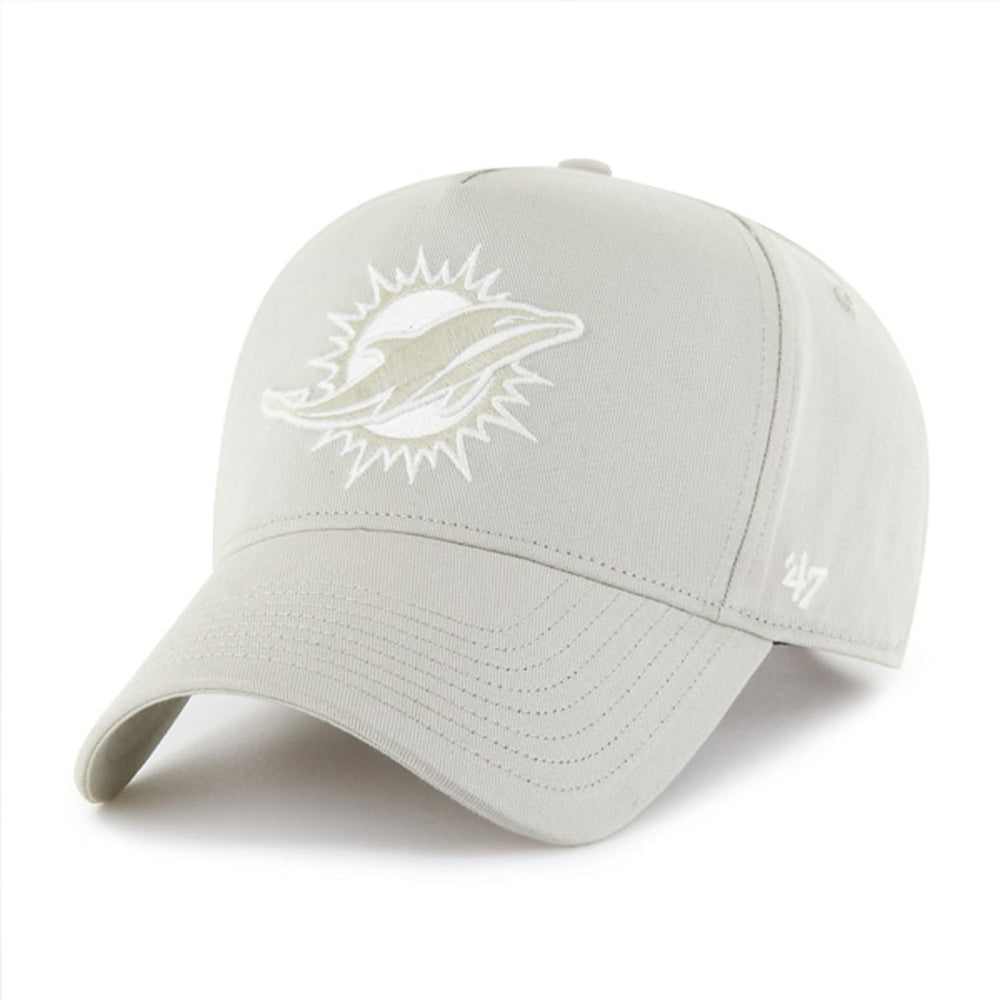 Miami Dolphins '47 Foundation Offside Adjustable Hat Cream - 47 brand