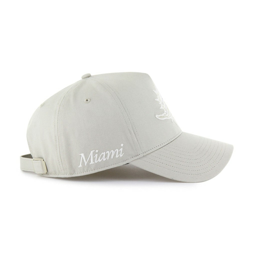 Miami Dolphins '47 Foundation Offside Adjustable Hat Cream - 47 brand