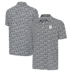 USMNT Antigua Seasons Polo - Gray/Black