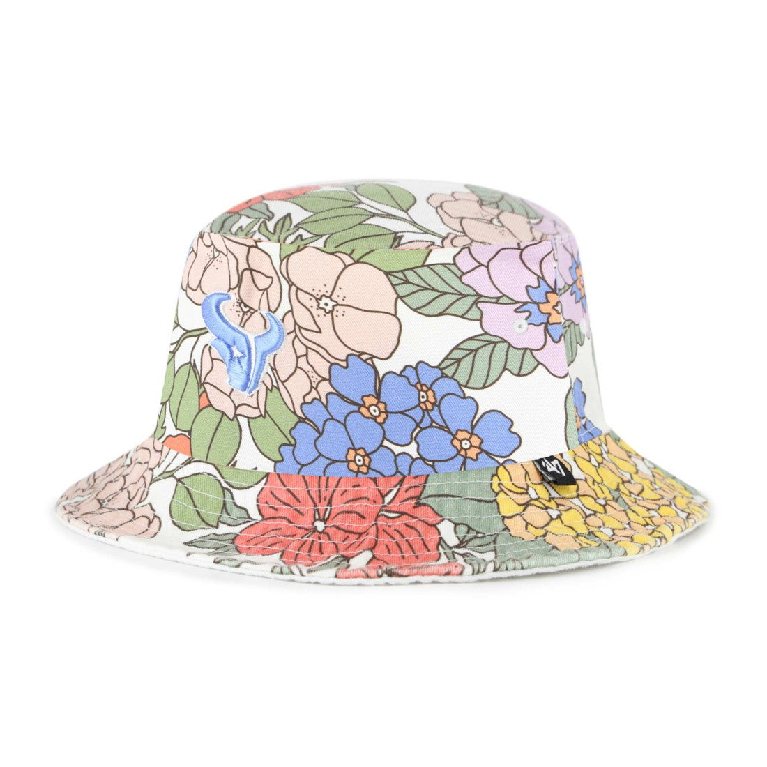 Houston Texans '47 Women's Florentina Bucket Hat White - 47 brand