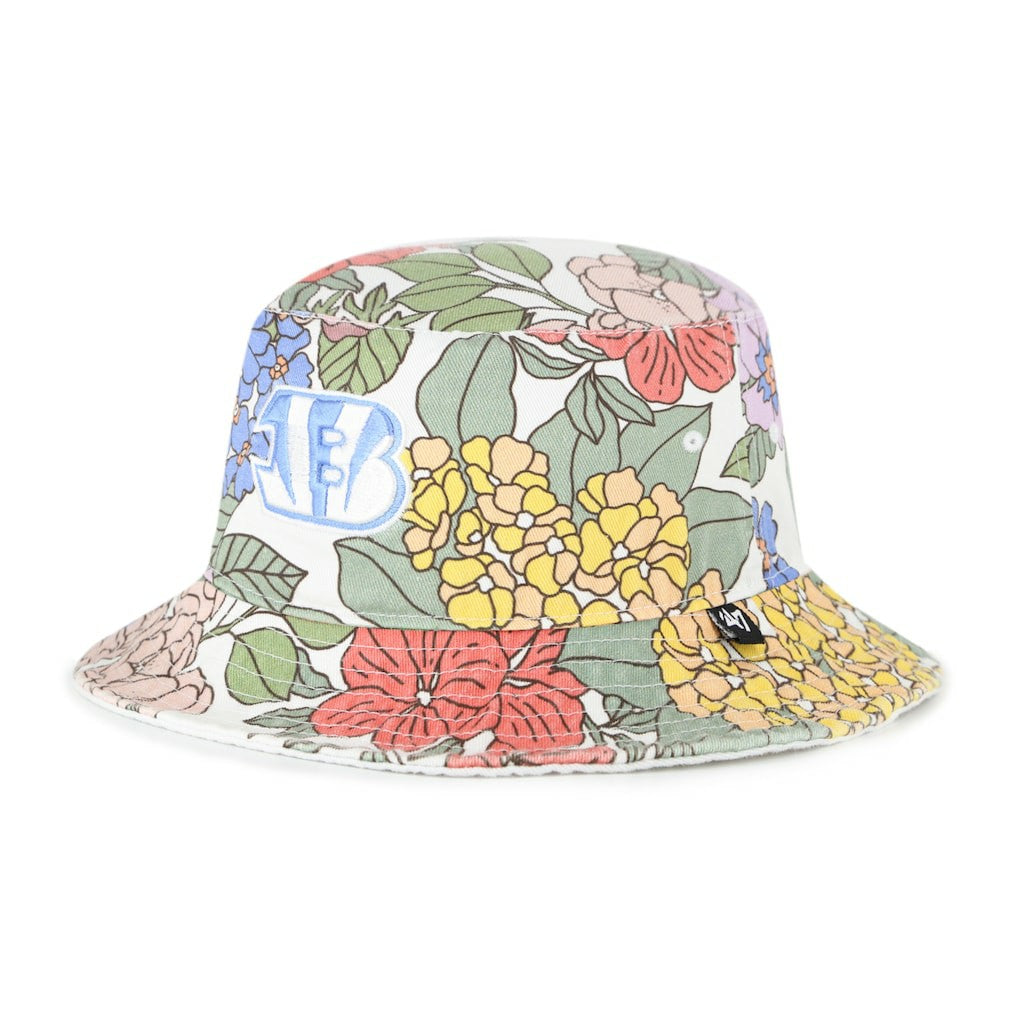Cincinnati Bengals '47 Women's Florentina Bucket Hat White - 47 brand