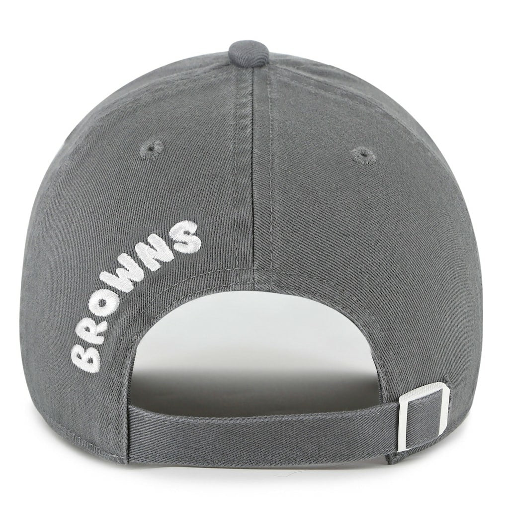 Cleveland Browns '47 Women's Bright Side Clean Up Adjustable Hat Gray - 47 brand