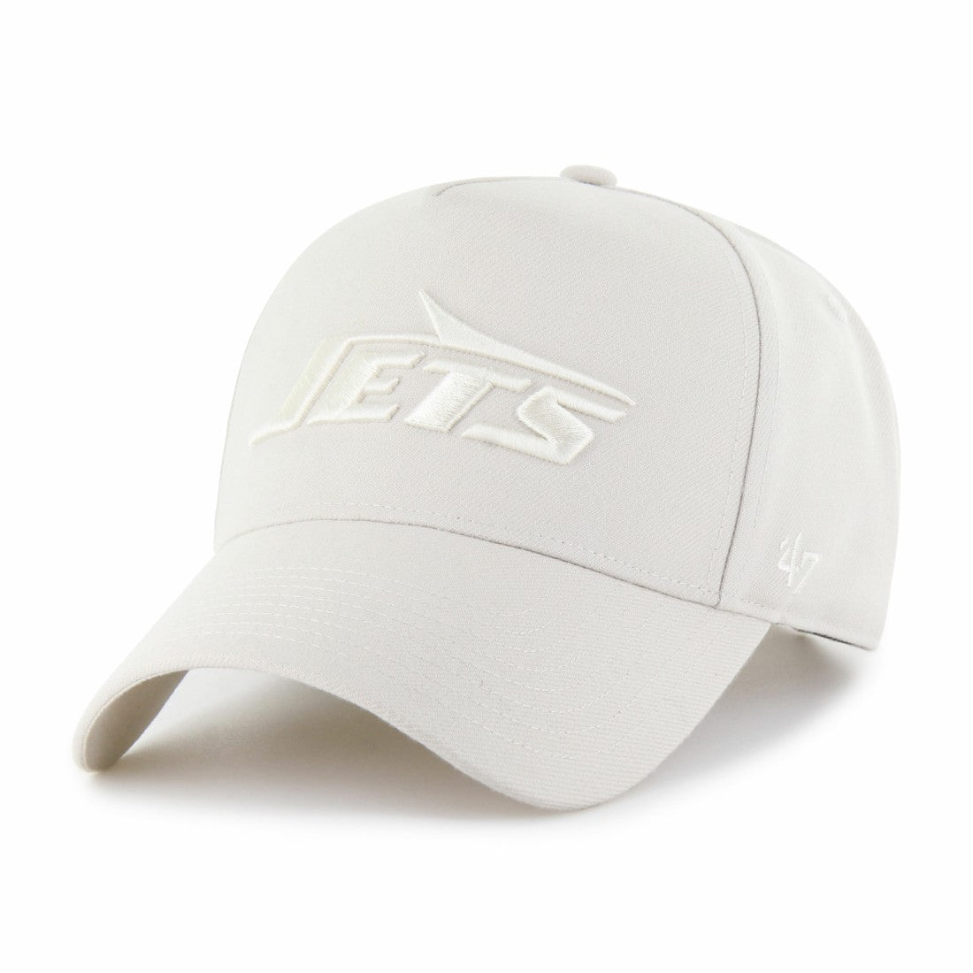 New York Jets '47 Ballpark Offside Adjustable Hat Cream - 47 brand