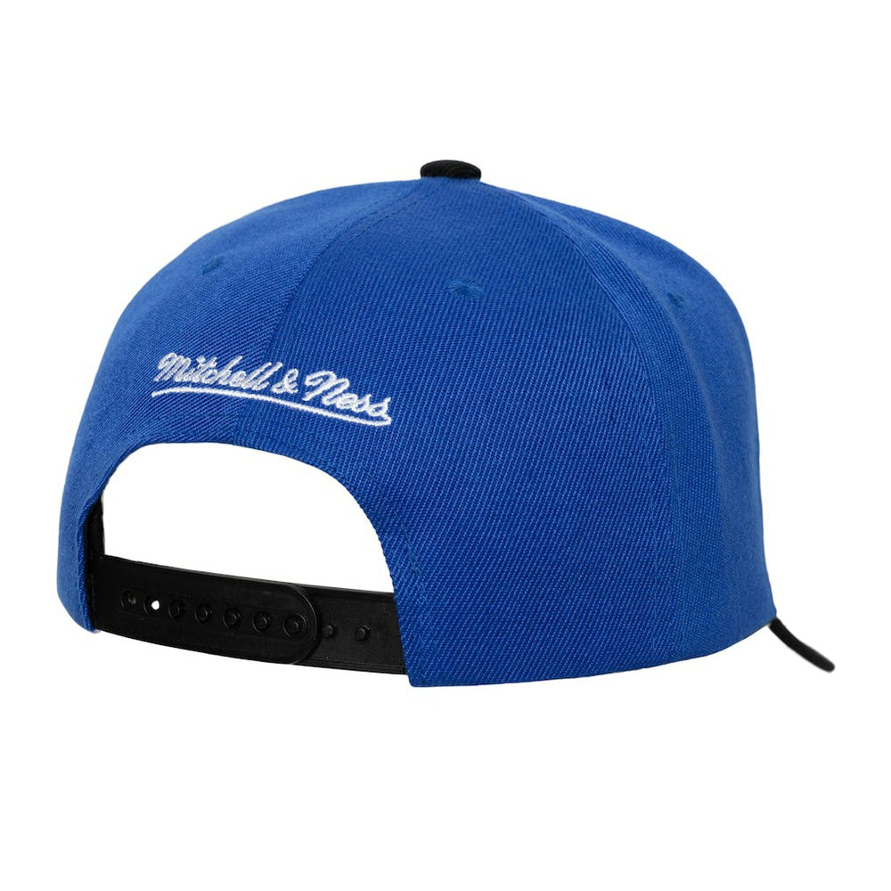 Mitchell & Ness - Golden State Warriors Underarch Two-Tone Pro Crown Snapback Hat - Royal/Black