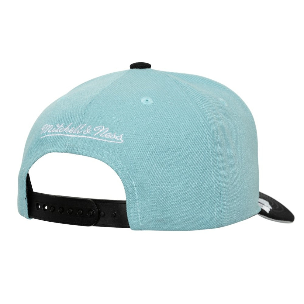 Seattle Kraken Mitchell & Ness Underarch Two-Tone Pro Crown Snapback Hat Light Blue/Black