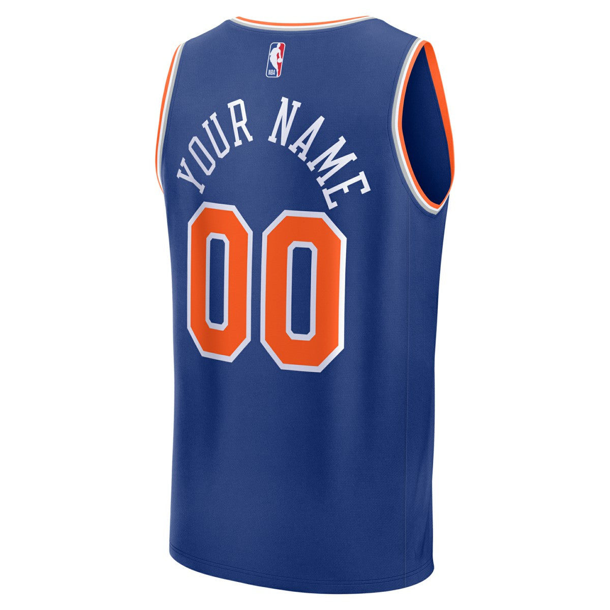Fanatics - New York Knicks Fast Break Custom Jersey - Icon Edition - Blue