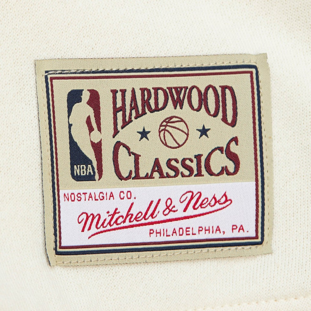 Mitchell & Ness - Philadelphia 76ers Women's Hardwood Classics Pullover Sweatshirt - Cream