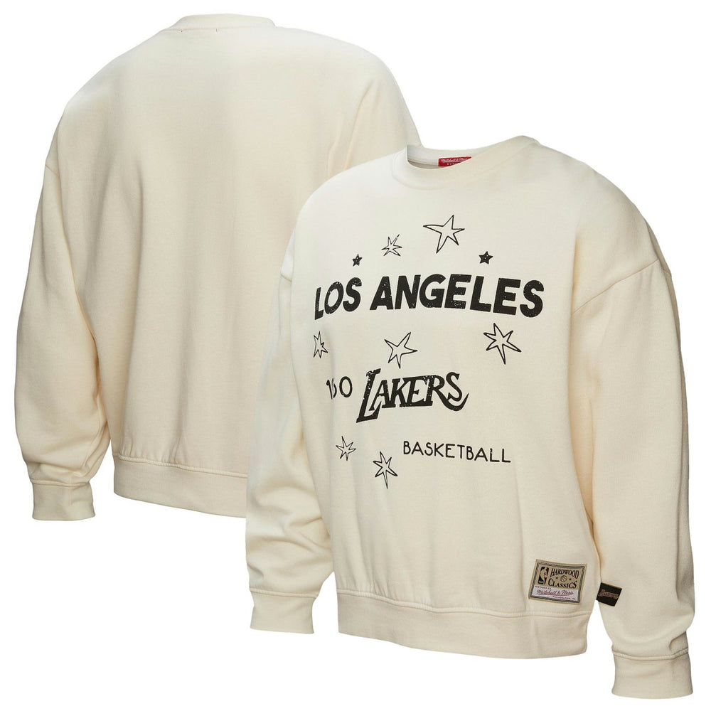 Mitchell & Ness - Los Angeles Lakers Women's Hardwood Classics Pullover Sweatshirt - Gold