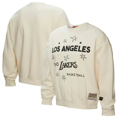 Mitchell & Ness - Los Angeles Lakers Women's Hardwood Classics Pullover Sweatshirt - Gold