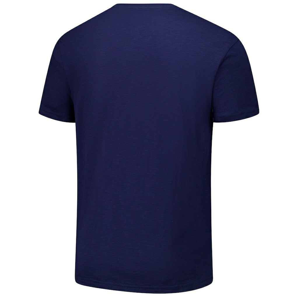 Mitchell & Ness - Dallas Mavericks Hardwood Classics Felt Applique Slub T-Shirt - Navy