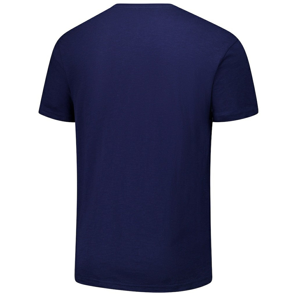 Mitchell & Ness - Dallas Mavericks Hardwood Classics Felt Applique Slub T-Shirt - Navy