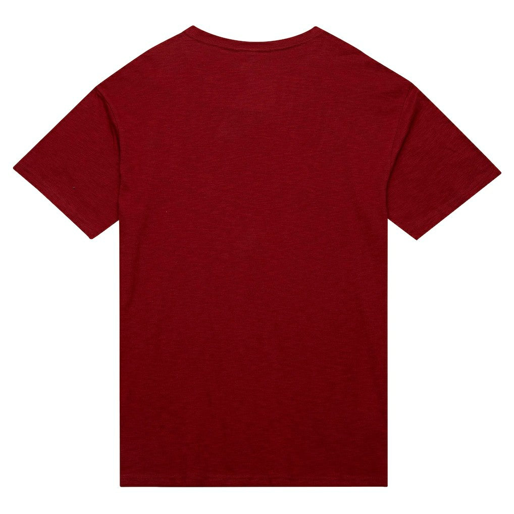 Mitchell & Ness - Cleveland Cavaliers Hardwood Classics Felt Applique Slub T-Shirt - Wine