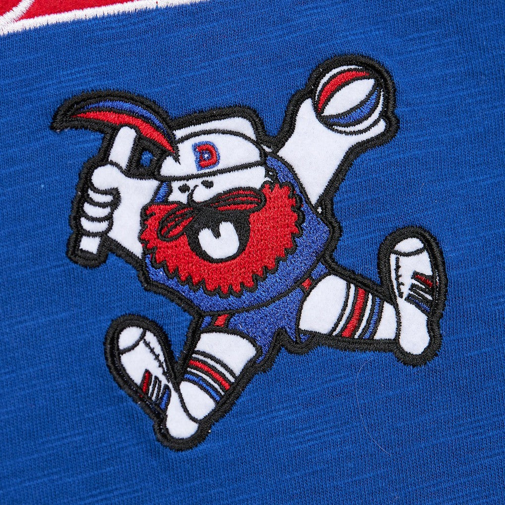 Mitchell & Ness - Denver Nuggets Hardwood Classics Felt Applique Slub T-Shirt - Royal