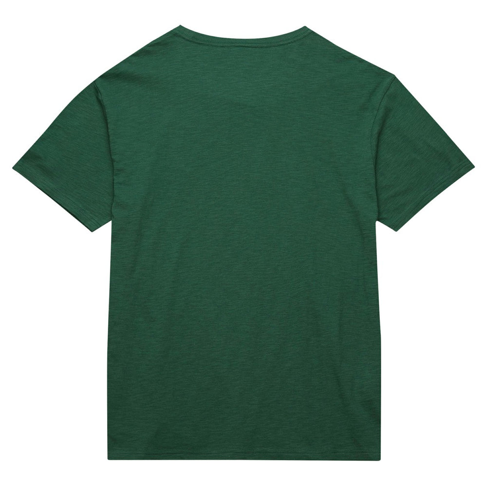 Mitchell & Ness - Milwaukee Bucks Hardwood Classics Felt Applique Slub T-Shirt - Green