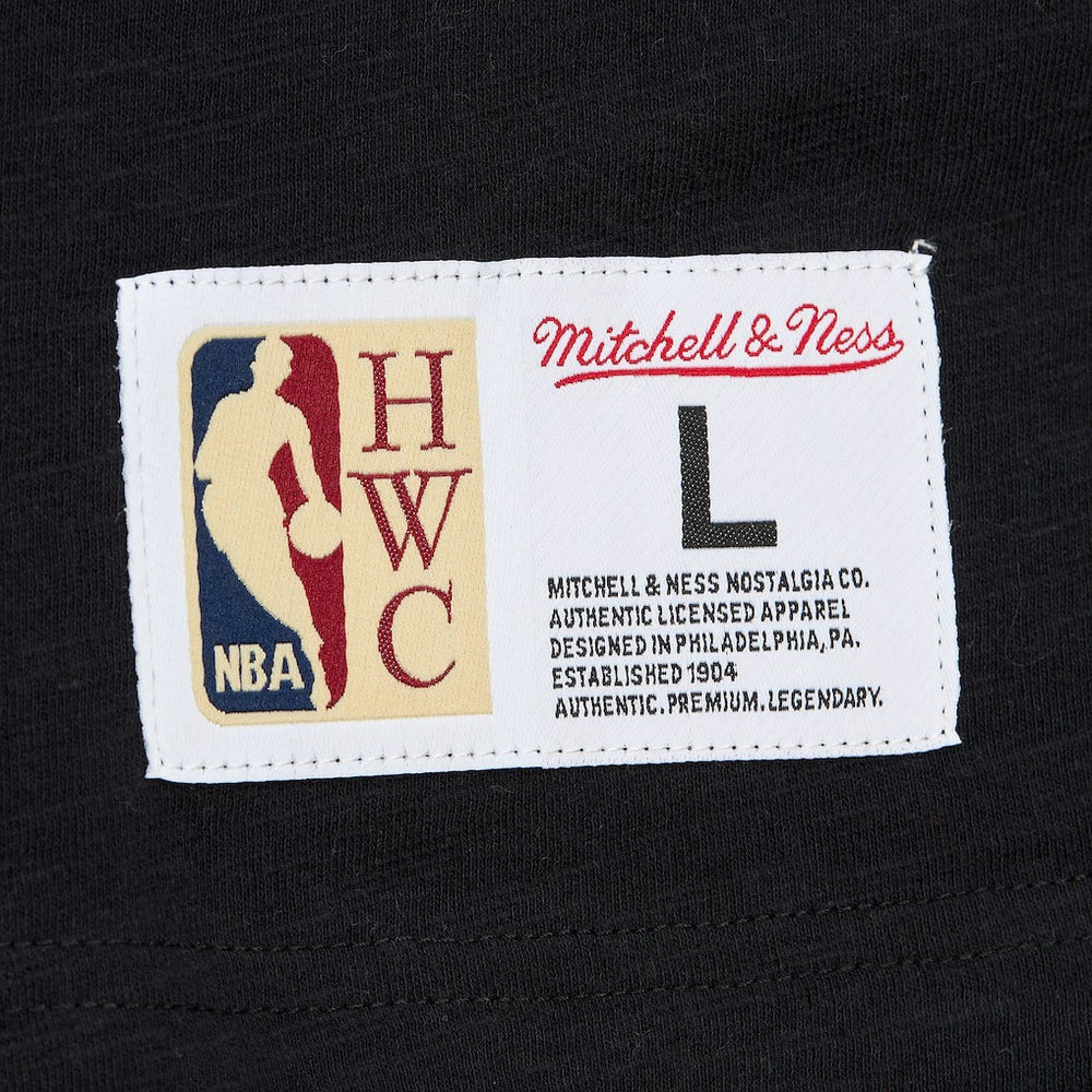 Mitchell & Ness - Orlando Magic Hardwood Classics Felt Applique Slub T-Shirt - Black