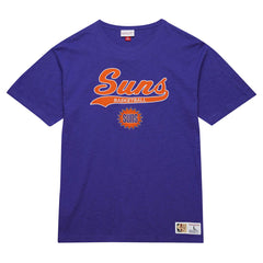 Mitchell & Ness - Phoenix Suns Hardwood Classics Felt Applique Slub T-Shirt - Purple