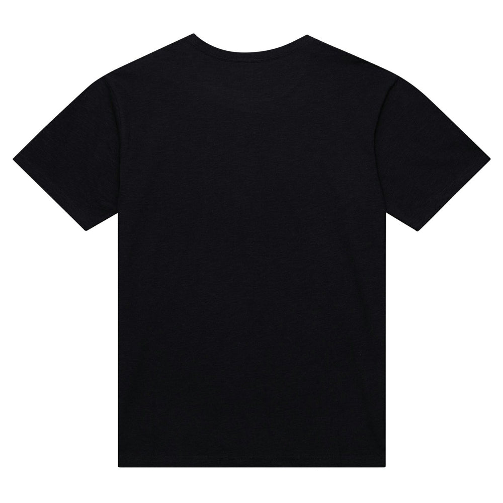 Mitchell & Ness - Sacramento Kings Hardwood Classics Felt Applique Slub T-Shirt - Black