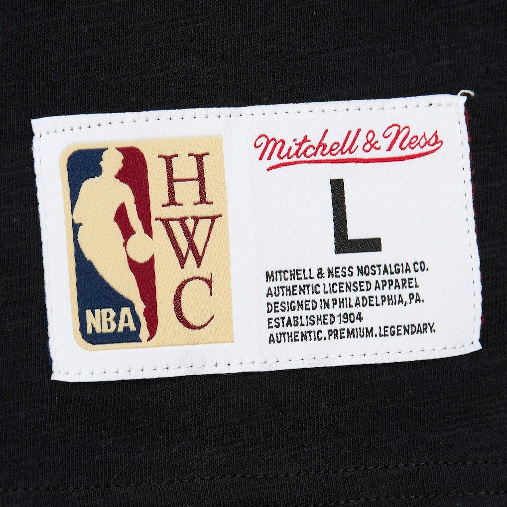 Mitchell & Ness - Boston Celtics Hardwood Classics Felt Applique Slub T-Shirt - Black