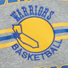 Mitchell & Ness - Golden State Warriors Hardwood Classics All Over 4.0 Pullover Sweatshirt - Heather Gray