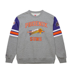 Mitchell & Ness - Phoenix Suns Hardwood Classics All Over 4.0 Pullover Sweatshirt - Heather Gray