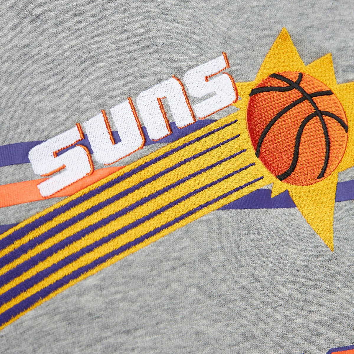 Mitchell & Ness - Phoenix Suns Hardwood Classics All Over 4.0 Pullover Sweatshirt - Heather Gray