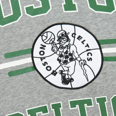 Mitchell & Ness - Boston Celtics Hardwood Classics All Over 4.0 Pullover Sweatshirt - Heather Gray