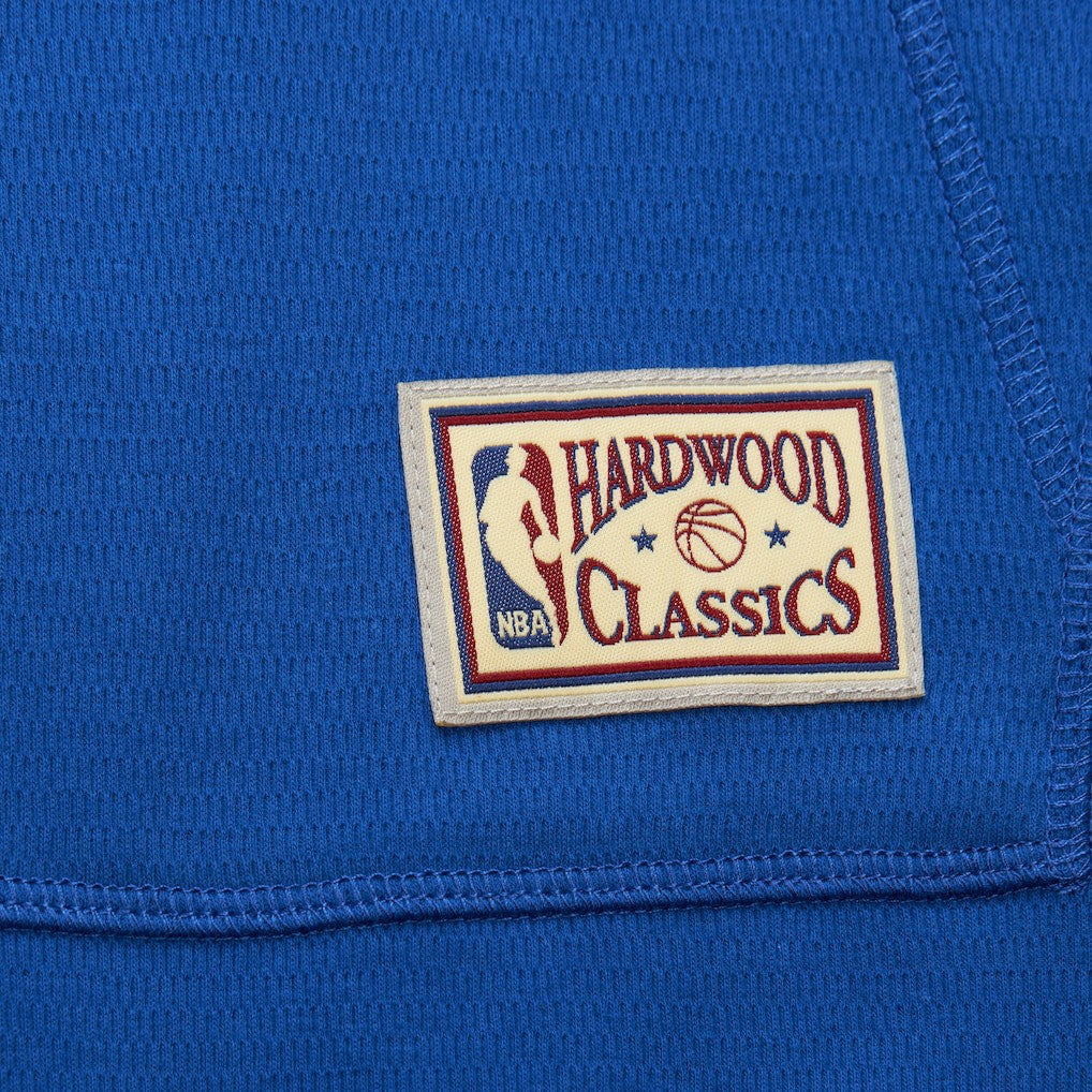 Mitchell & Ness - Golden State Warriors Hardwood Classics Lightweight Thermal Pullover Hoodie - Royal