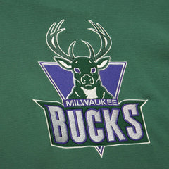 Mitchell & Ness - Milwaukee Bucks Hardwood Classics Lightweight Thermal Pullover Hoodie - Green