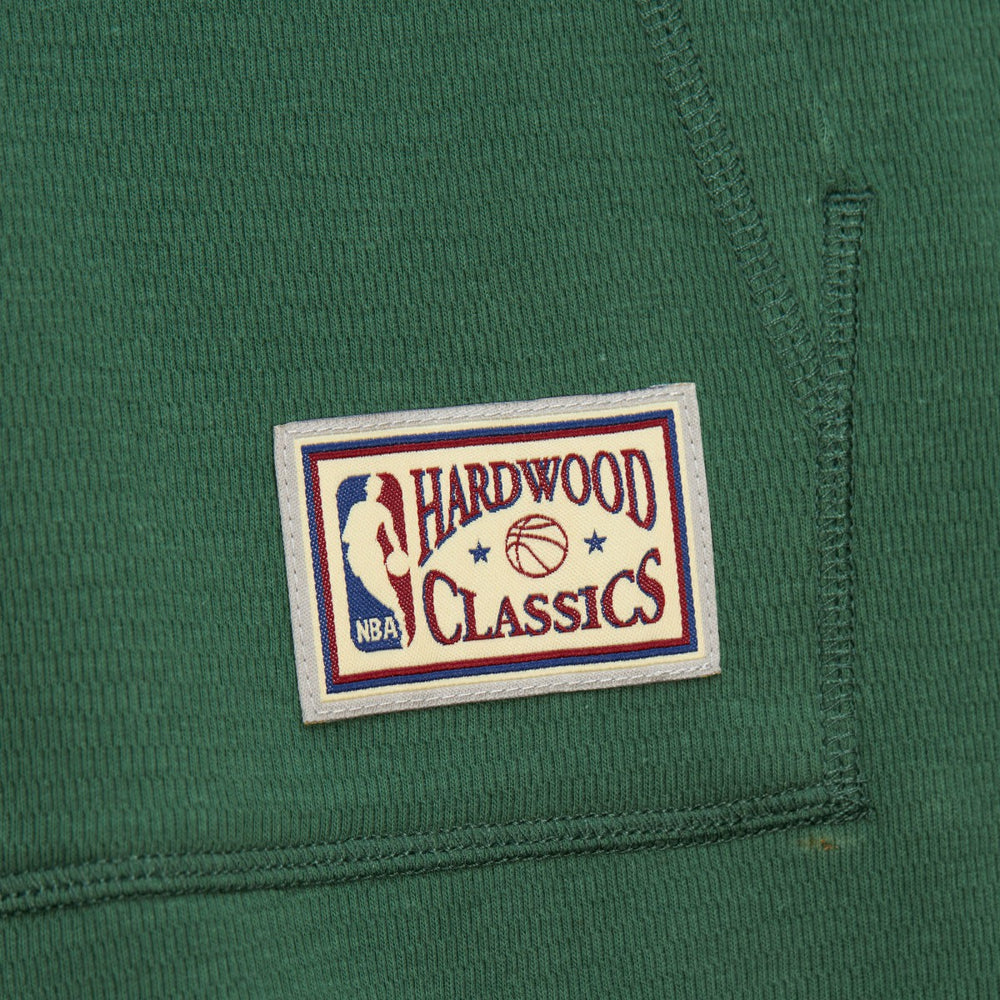 Mitchell & Ness - Milwaukee Bucks Hardwood Classics Lightweight Thermal Pullover Hoodie - Green