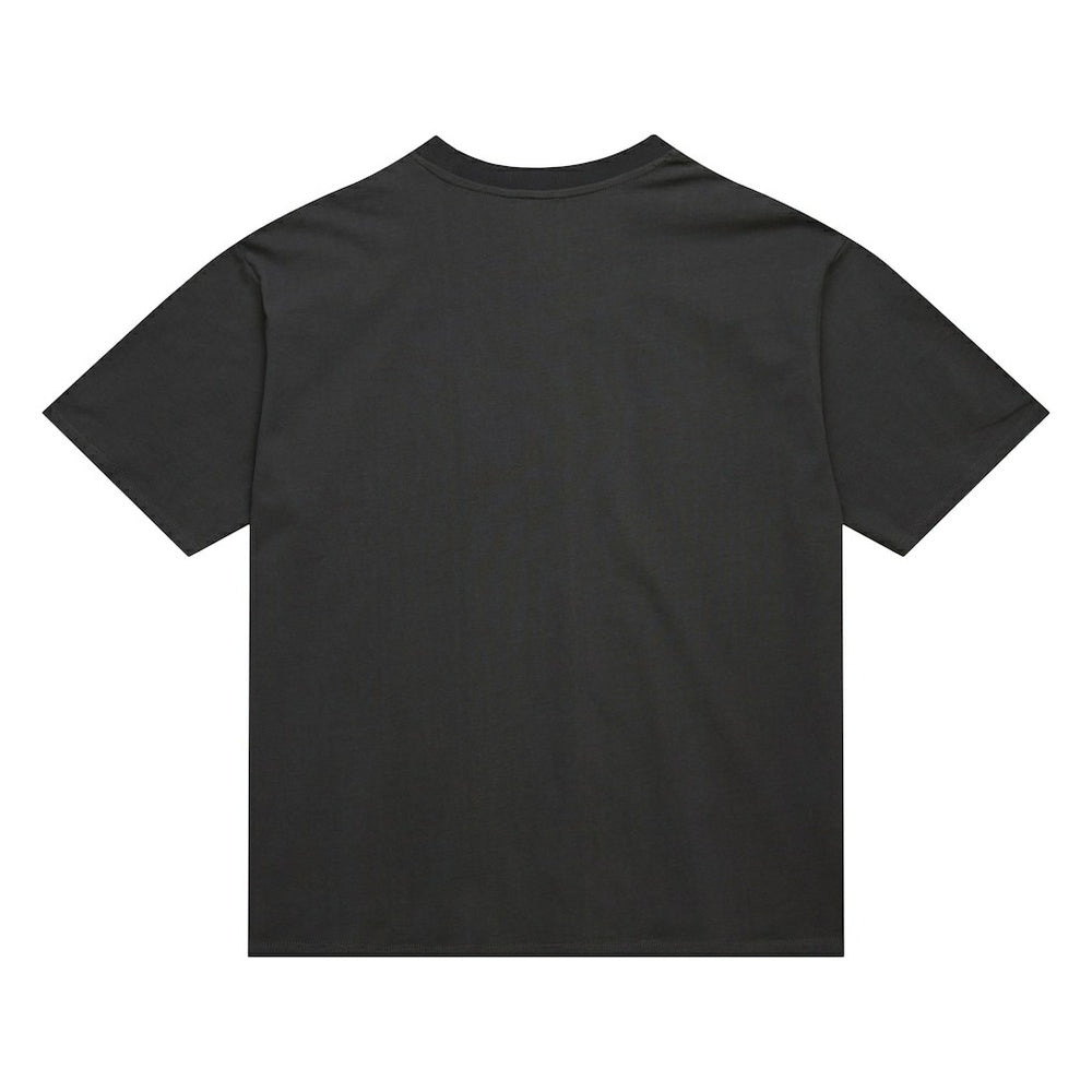 Mitchell & Ness - Philadelphia 76ers Women's Hardwood Classics Oversized Boyfriend T-Shirt - Charcoal