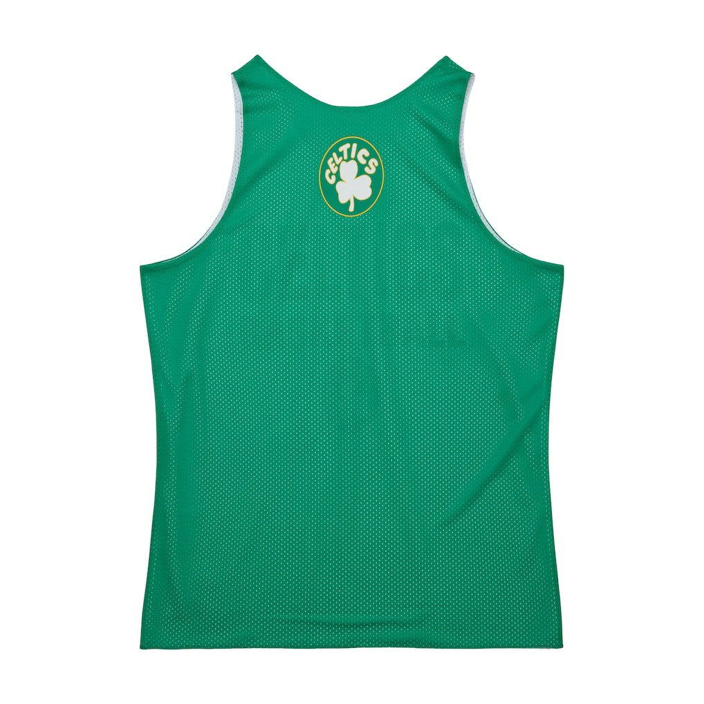 Boston Celtics Hardwood Classics Reversible Mesh Practice Jersey - Kelly Green/White | NBA Jerseys