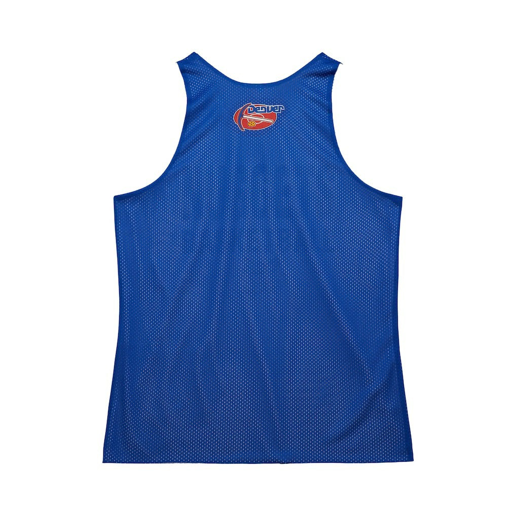 Mitchell & Ness - Denver Nuggets Hardwood Classics Reversible Mesh Practice Jersey - Royal/White