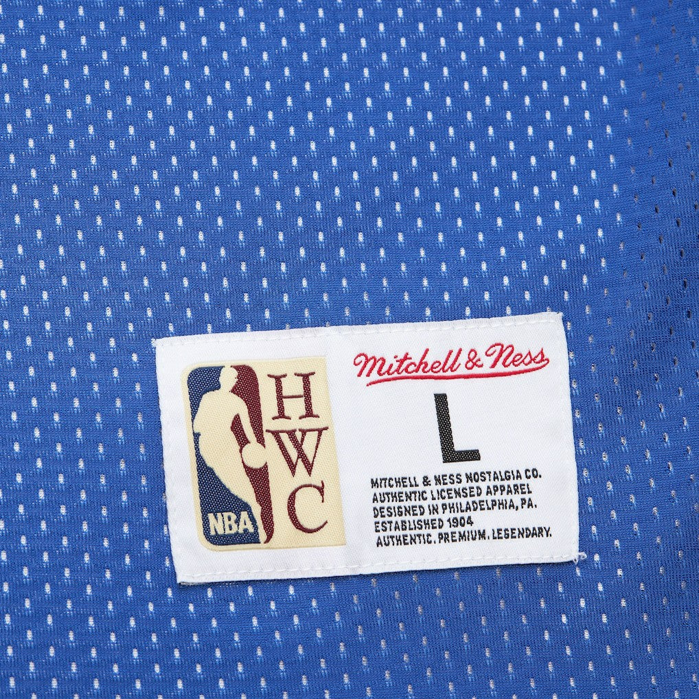 Mitchell & Ness - Golden State Warriors Hardwood Classics Reversible Mesh Practice Jersey - Royal/White