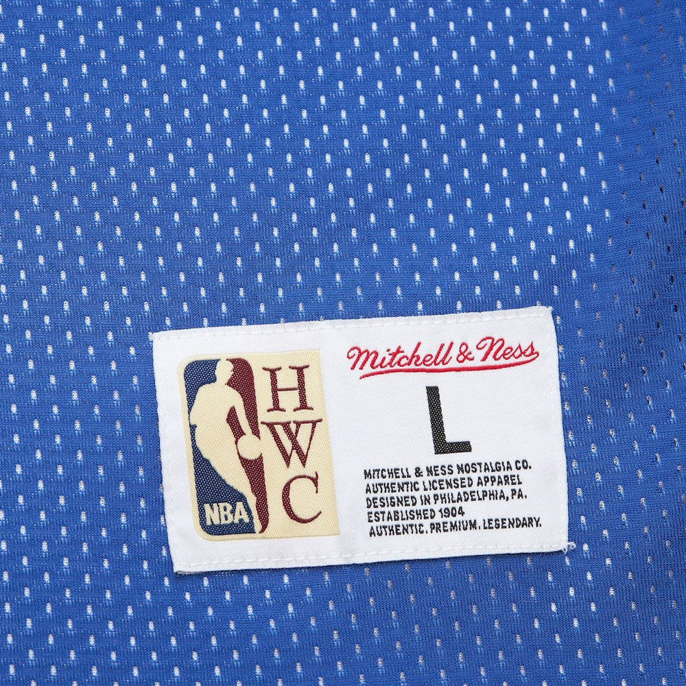 Mitchell & Ness - Golden State Warriors Hardwood Classics Reversible Mesh Practice Jersey - Royal/White