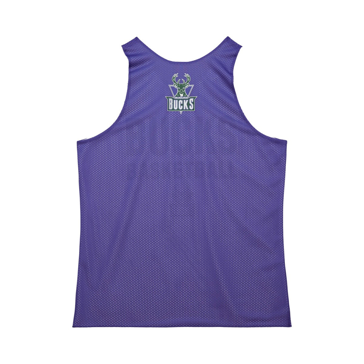 Mitchell & Ness - Milwaukee Bucks Hardwood Classics Reversible Mesh Practice Jersey - Purple/White