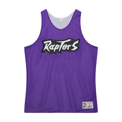 Mitchell & Ness - Toronto Raptors Hardwood Classics Reversible Mesh Practice Jersey - Purple/White