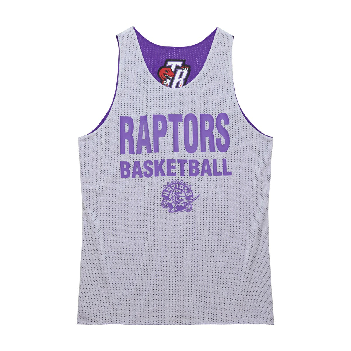 Mitchell & Ness - Toronto Raptors Hardwood Classics Reversible Mesh Practice Jersey - Purple/White