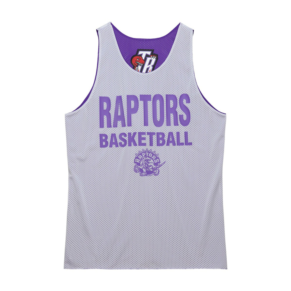 Mitchell & Ness - Toronto Raptors Hardwood Classics Reversible Mesh Practice Jersey - Purple/White